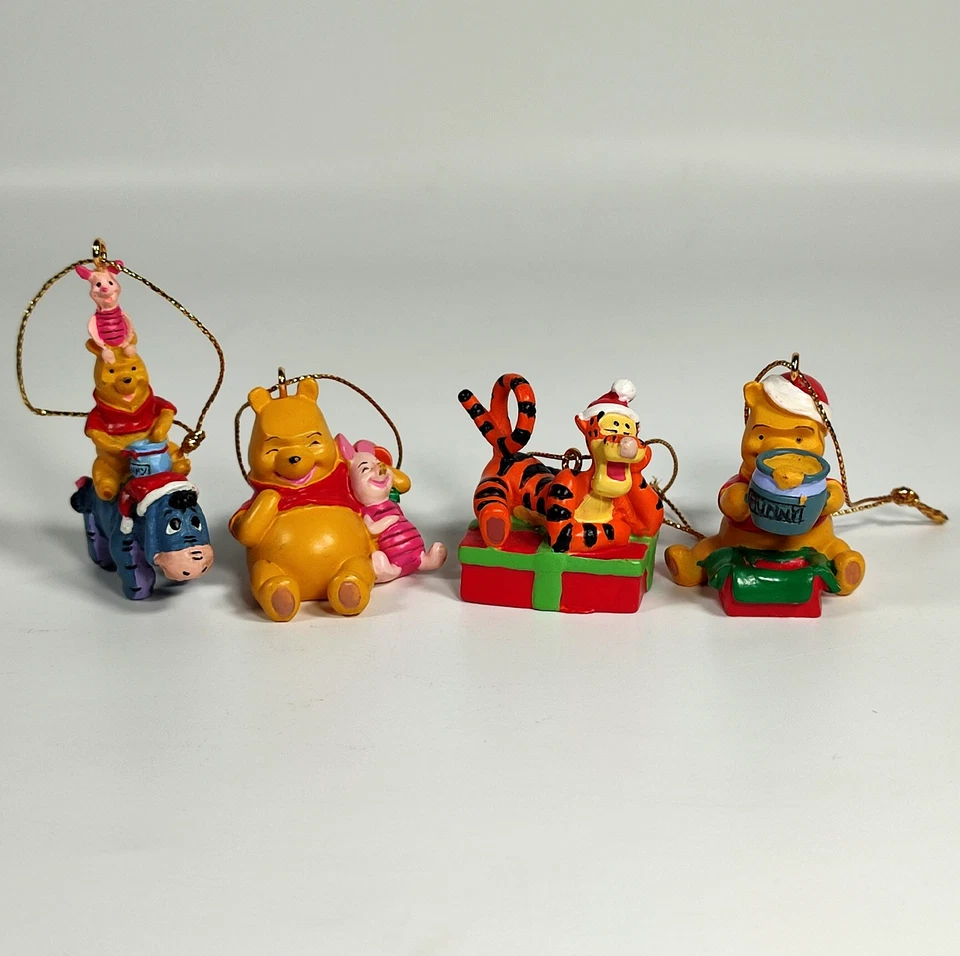7x Disney Winnie The Pooh Christmas Tree Decorations - Image 2 of 4
