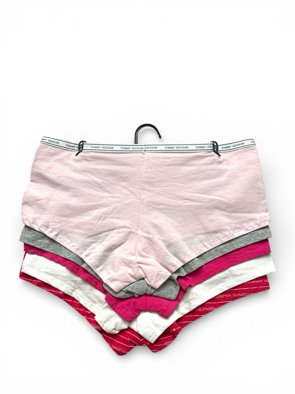 TOMMY HILFIGER~5 Pack  WOMEN BOY SHORTS~COTTON BLEND~ALL SIZES~GREAT FIT thumbnail 6