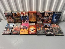Classic Action VHS Tapes Lot Of 14 Tapes