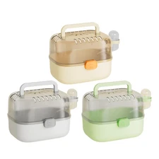 Hamster Cage Portable Small Animal Cage for Mice Small Animals Hedgehog
