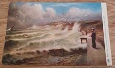 Vintage Postcard Raphael Tuck & Sons Oilette South Cliffs, Eastbourne Unposted
