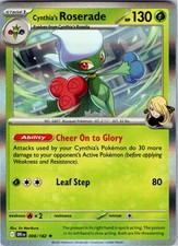 Cynthia's Roserade Rare SV10: Destined Rivals 008/182 NM