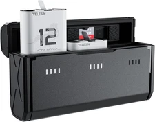 Dual Enduro Battery Charger Kit for Hero Cameras with Portable Fast Charging ...