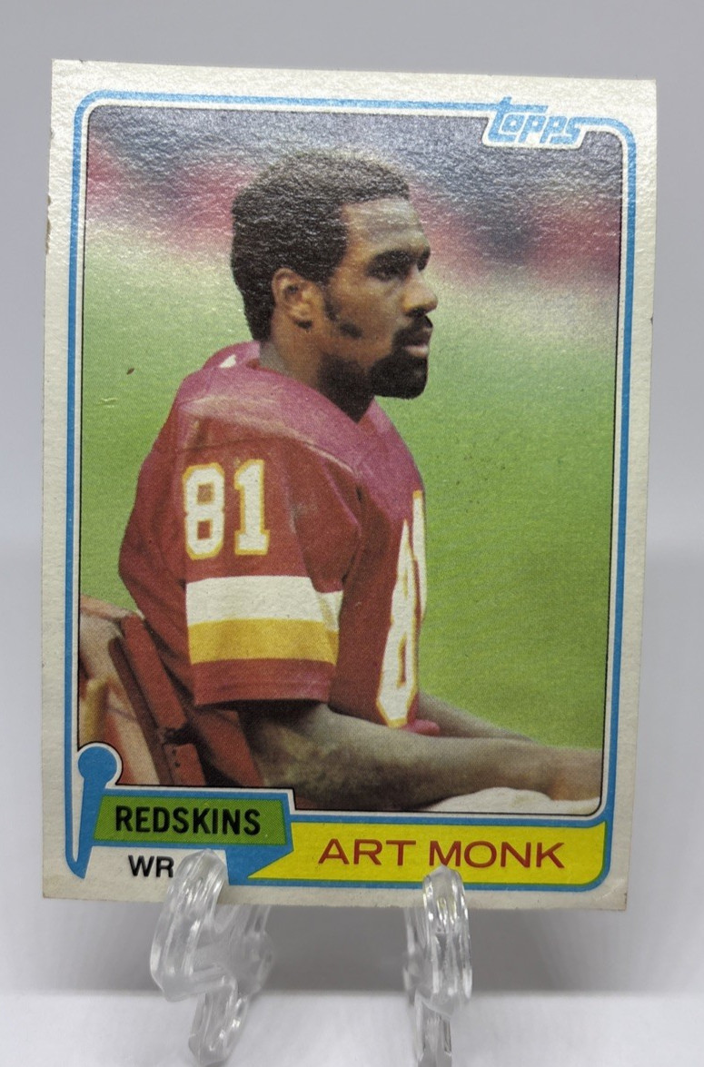 Art Monk 1981 Topps #194 Washington Redskins Vintage NFL Football Card HOF