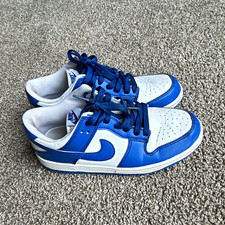 Nike Dunk Low Mens Blue/White Colorblock Low ...