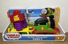 Image of Thomas And Friends My First Percy Push Along Train And Cargo Fisherprice NEW