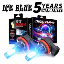 Ice Blue Led Daytime Running Fog Lights Bulb H11h8h9 Bright Eooh