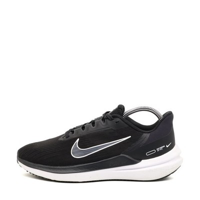 Nike Herren Winflo 9 Sneaker Schwarz Mesh Low Top Atmungsaktiv Laufschuh EU 41