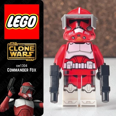 LEGO Clone Trooper Commander Fox Minifigure Star Wars 75354 2023 - Photo 1/4