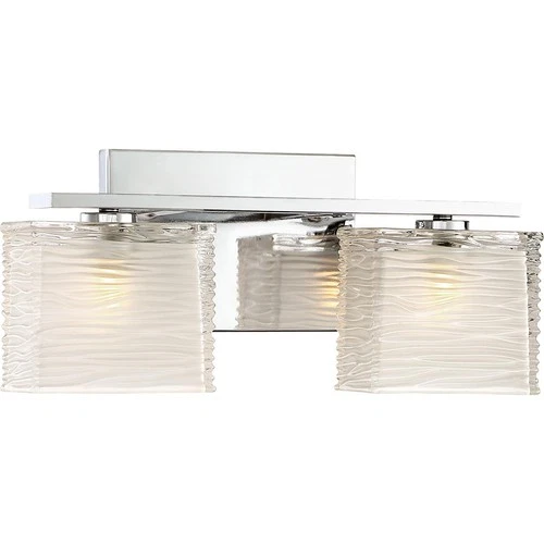 Quoizel WCP8602C OPEN BOX Westcap Bathroom Vanity Light Polished Chrome - Picture 3 of 4