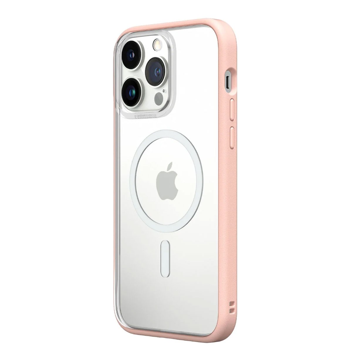 Coque iPhone 14 Pro Rhinoshield MOD NX Rose protège des chutes