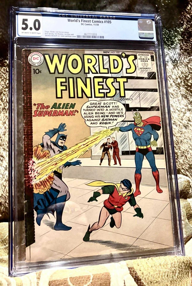 Silver & Bronze Age DC World's Finest Comic Books: Published in 1959 & 1971. - Image 2 of 4