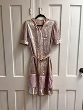 Antique 1920s Pink Silk Flapper Dress