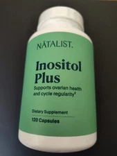 Natalist Inositol Plus Supports Ovulation Health & Cycle Regularity 120 Capsules