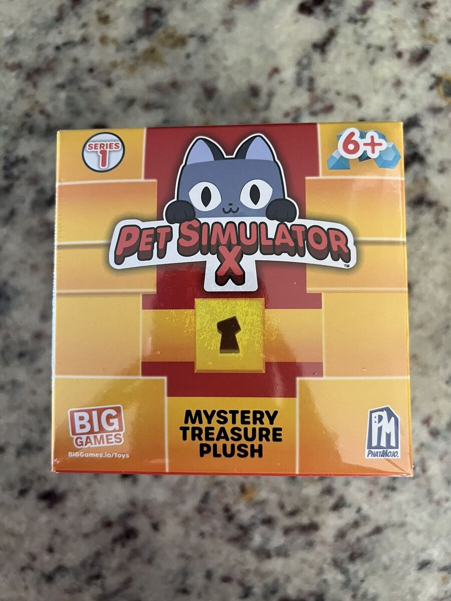 Pet Simulator X Mystery PLUSH + CODE ~ SELECT ROBLOX BIG GAMES PET