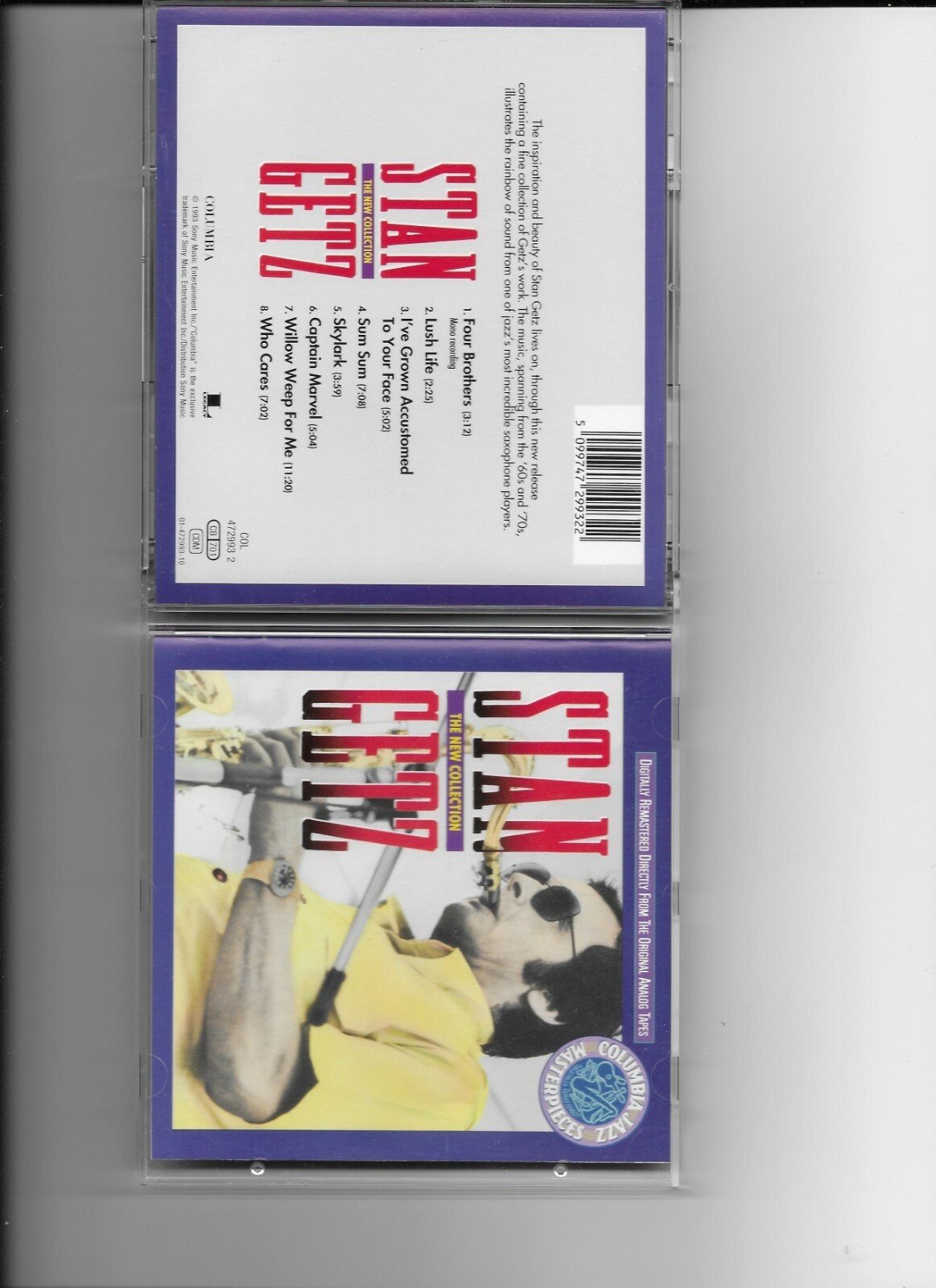 Stan Getz The New Collection cd