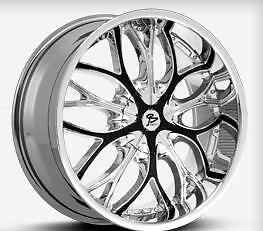 BONETTI 82 GLOSS BLACK AND CHROME C0026-1CAP WHEEL RIM CENTER CAP WITH INSERTS - Picture 3 of 3