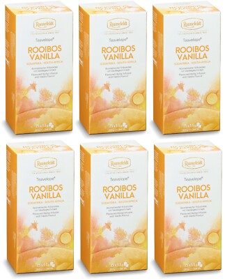 Ronnefeldt 6x25 Teebeutel Teavelope Rooibos Vanilla Tea Vanille Tee Kräutertee