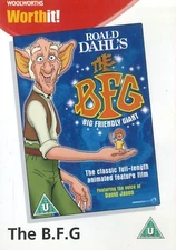 The BFG (1989) DVD, David Jason, Amanda Root, Angela Thorne