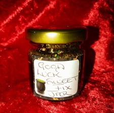 Good Luck Sweet Fix Jar, Hoodoo,Voodoo,Pagan,Wicca,Magick,Occult.