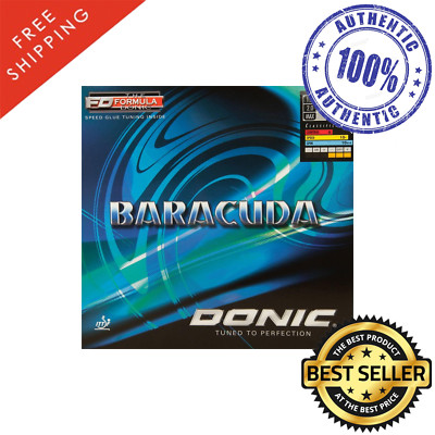 Donic Baracuda Table Tennis and Ping Pong Rubber, We Ship in 10 Business Days!