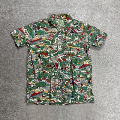 HAWAII Hemd Hawaiishirt Floral G-S Magnum Rockabilly Hawaiianer Aloha 28115 Grün
