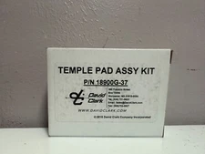 New & Original,  David Clark Temple Pad Assembly p/n 18900G-37 Fit many Headsets