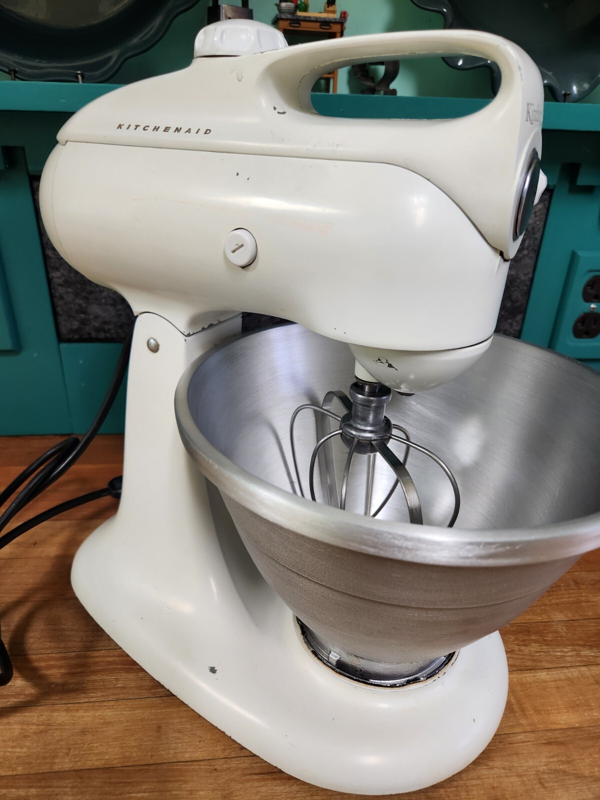 Vintage KitchenAid Hobart Model 3C Stand Mixer, 3 Qt. Mid Century 1949 REFURBISH