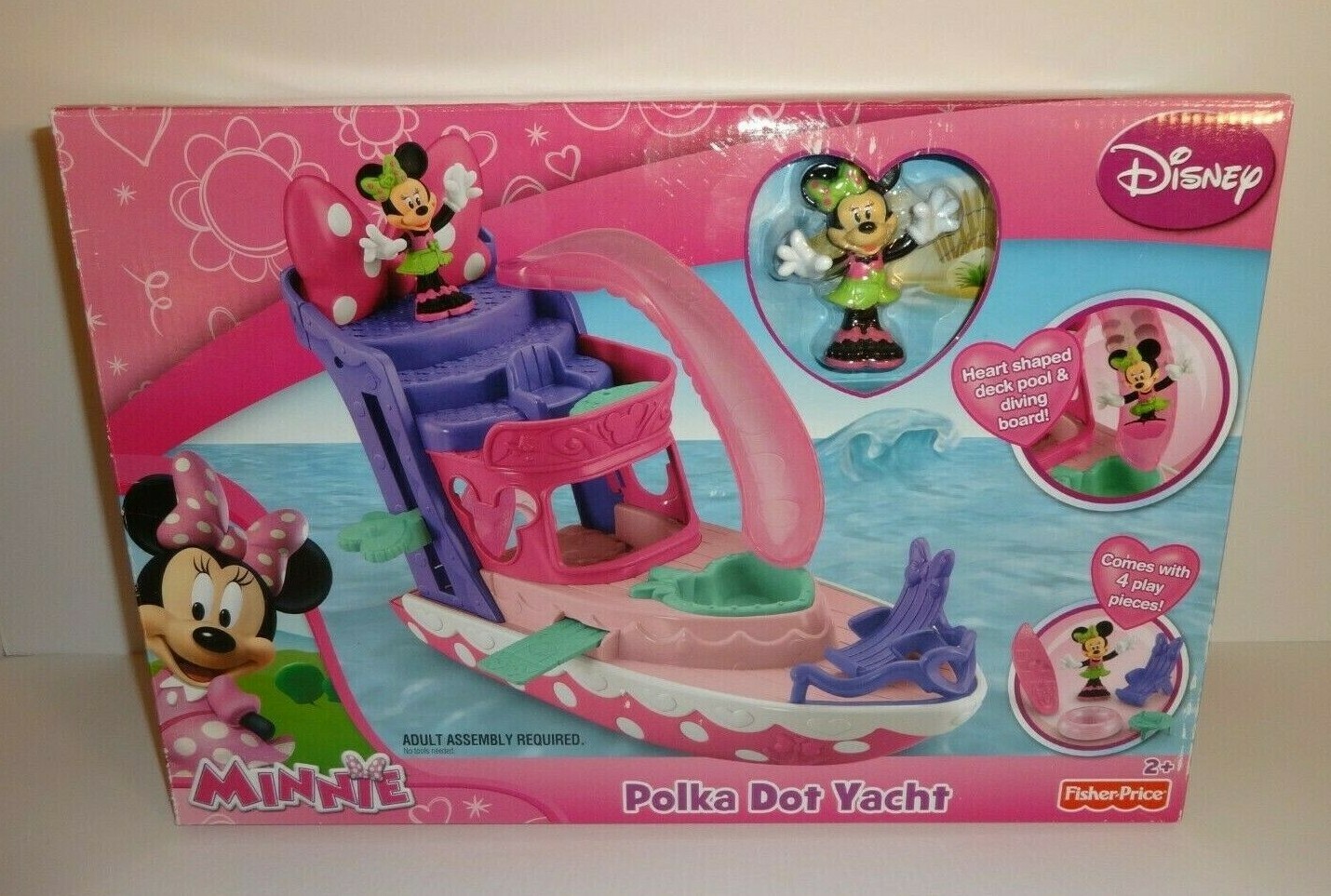 minnie mouse boat toy