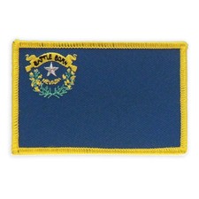 PinMart's Embroidered US State Flag Patch- Nevada Flag