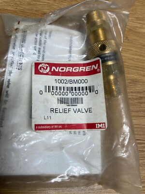 Norgren Sicherheits-Überdruckventil 1002 Serie 0 - 1,6 bar 1/4'' Anschluss Druckluft PRV