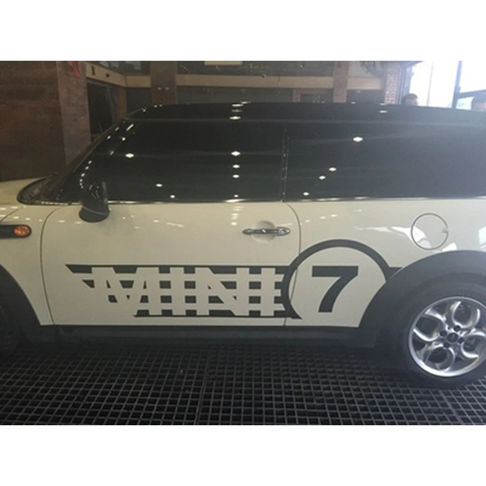 7 MINI рокер панели полоски тела декор наклейки графика для Mini Cooper R60 - Изображение 4 из 4