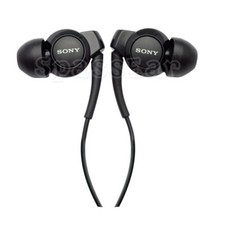Genuine Sony MH-EX300AP Stereo In-Ear Headphones w/ Remote  Microphone - Black
