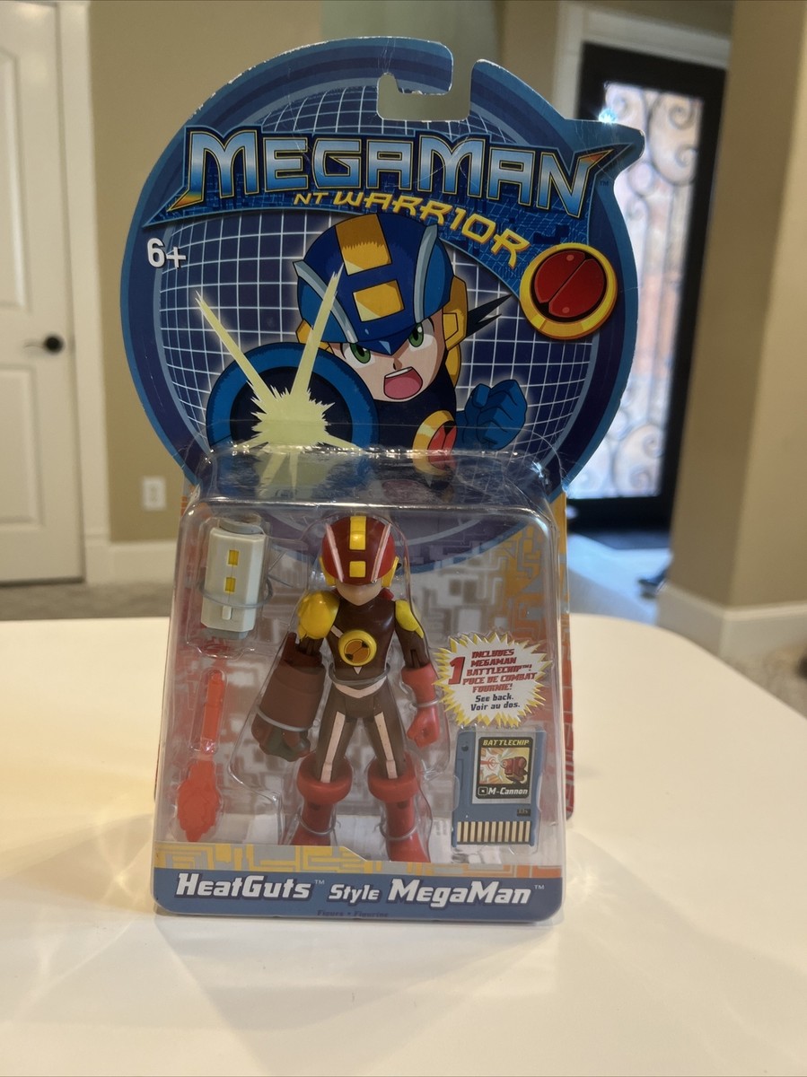 2004 Mega Man NT Warrior Red Heat Guts 6