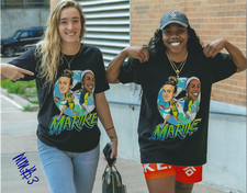 MARINA MABREY Signed 8.5 x11 Photo Signed REPRINT Basketball WNBA Notre Dame