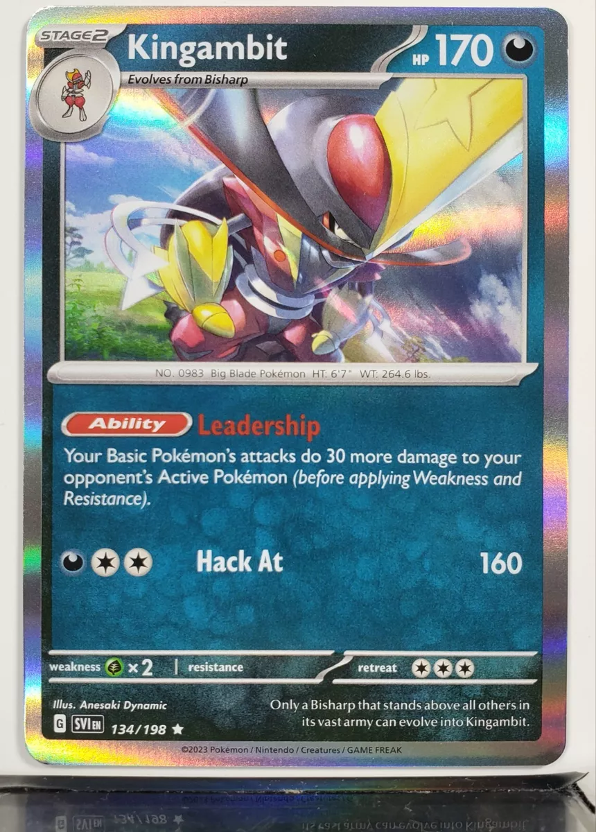 The Cards Of Pokémon TCG: Scarlet & Violet Part 31: Kingambit