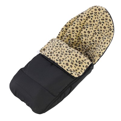 leopard print footmuff