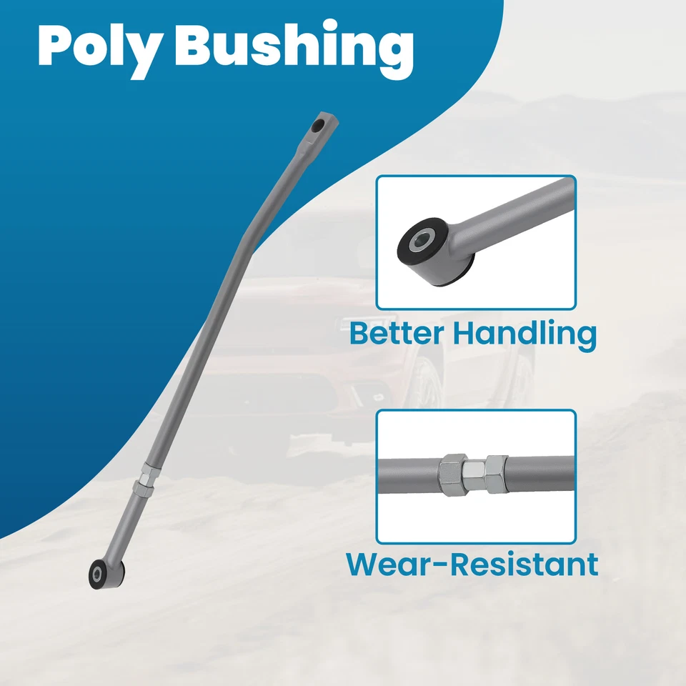 0-6'' Lift Front Adjustable Track Bar for 2005-2007 Ford F-250 F-350 Super Duty - Image 3 of 4