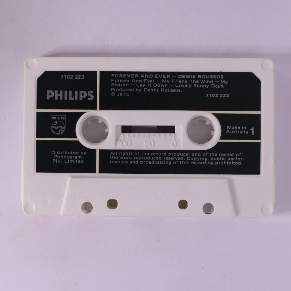 Demis Roussos Forever And Ever - Cinta de casete Foto 3 de 4