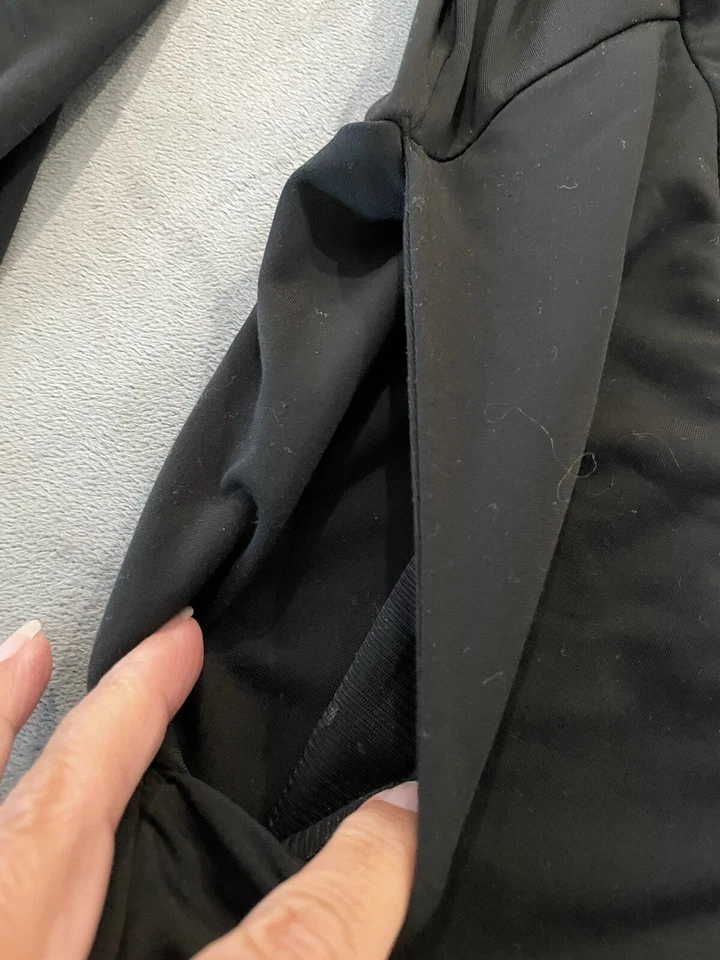 Gap тела молнии спереди с капюшоном черный Athletic куртка Sz большой EM28 - Изображение 4 из 4