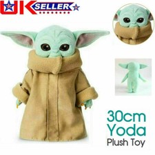 30cm Baby Yoda Plush Toy Master The Mandalorian Force Stuffed Doll Gift For Kids