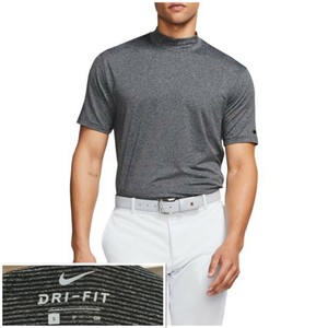 nike golf shirts mock neck