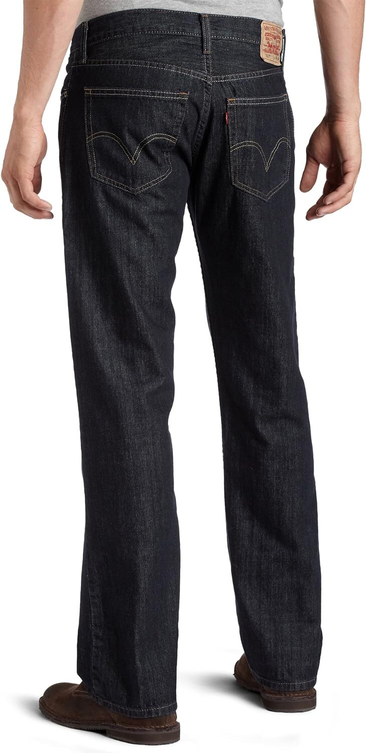 Levi's Men's 527 Low Rise Boot Cut Jean, Tumbled Rigid, 32X34 image 2