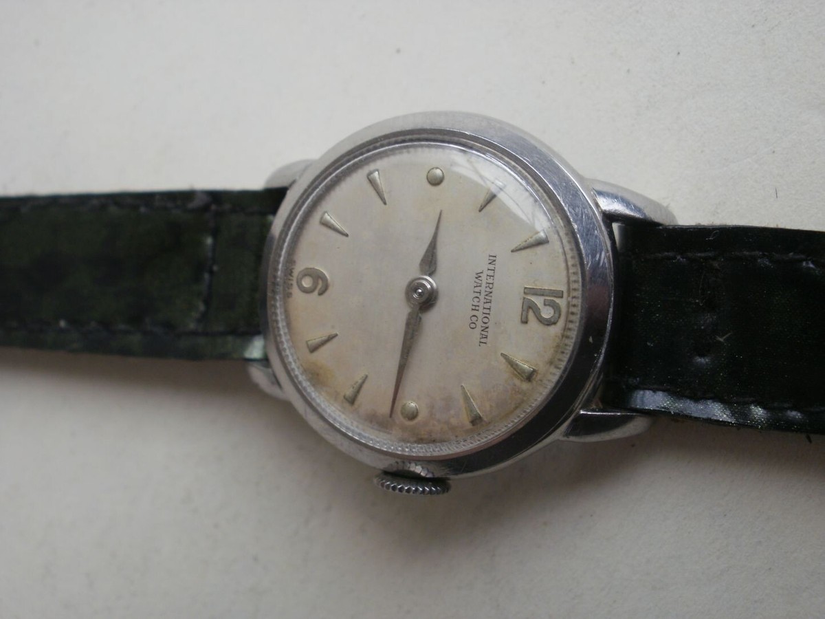 IWC schaffhausen women swiss mechanical cal.41 steel vintage