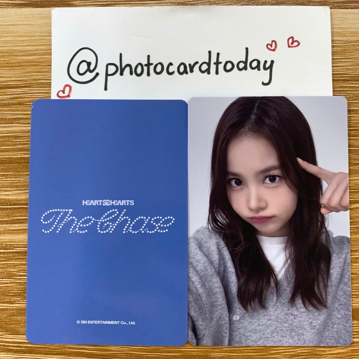 Hearts2Hearts H2H x The Chase musicart EVENT daejeon PHOTOCARD
