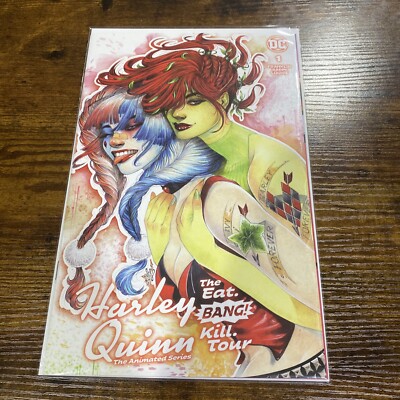 HARLEY QUINN EAT BANG KILL TOUR #1 * NM+ * ZOE LACCHEI NYCC VARIANT LTD 1000  