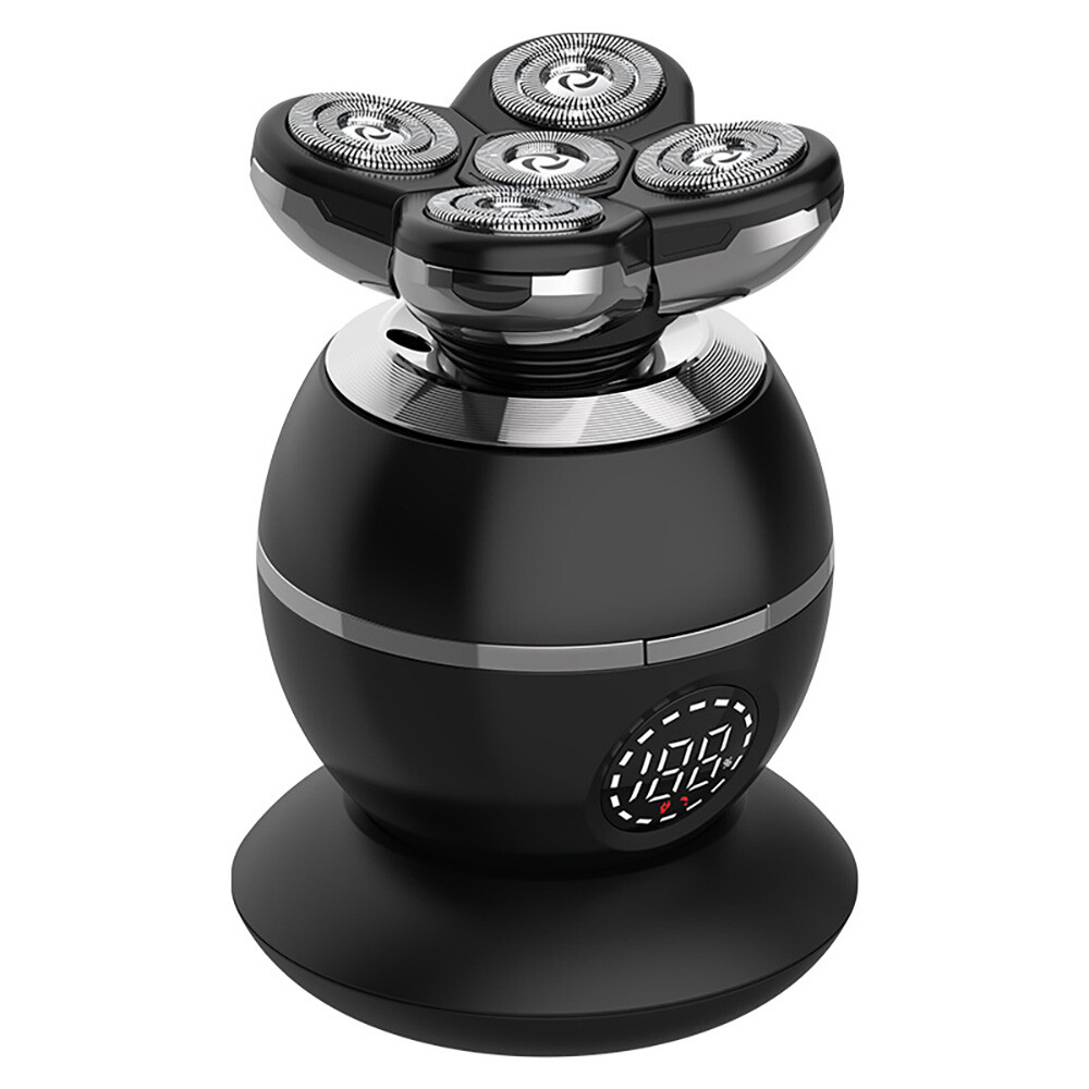 Electric Hair Remover Shavers 5-in-1 Bald Head Razor Smooth Skull Cord Cordless