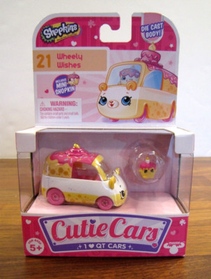 Shopkins Cutie Cars Series 1 Wheely Wishes 21 With Mini Shopkin New OLD STOCK!