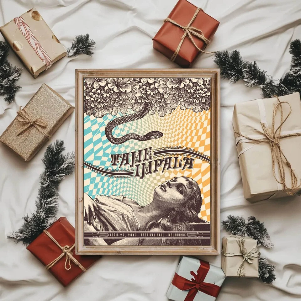 Tame Impala Band Poster Currents Album Wall Art Print Music Wall Art Decor - Image 4 of 4