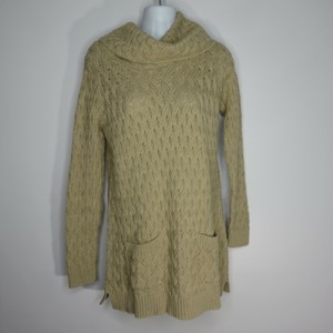 jeanne pierre cotton cable knit sweater